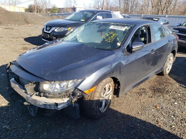 HONDA CIVIC LX 2016 with VIN 19XFC2F59GE206029 - Photo from auction