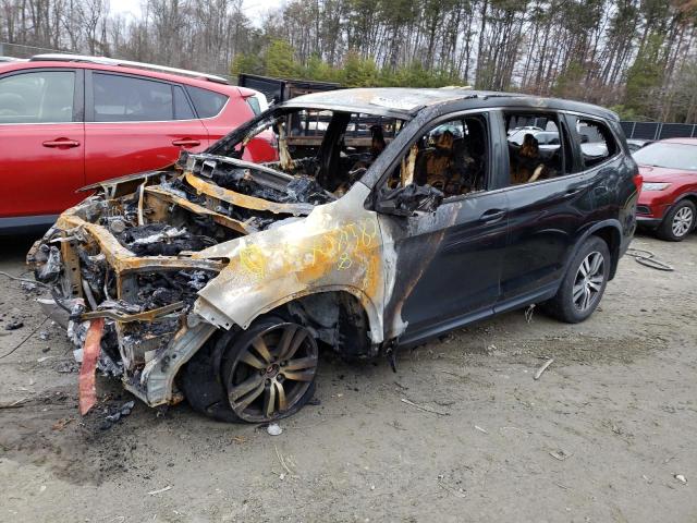 HONDA PILOT EX 2018 with VIN 5FNYF6H34JB022623 - Photo from auction