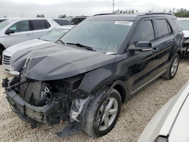 FORD EXPLORER X 2018 with VIN 1FM5K7D80JGB46041 - Photo from auction