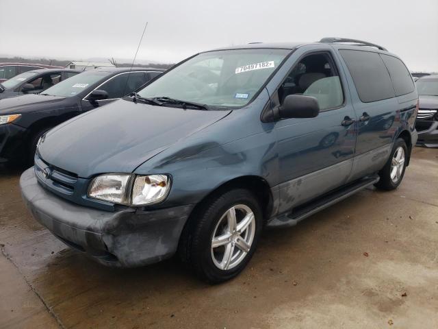 Photo 1 from auction – 2000 TOYOTA SIENNA CE with VIN 4T3ZF19C2YU273134