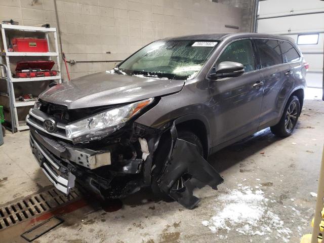 TOYOTA HIGHLANDER 2019 with VIN 5TDBZRFH7KS959072 - Photo from auction