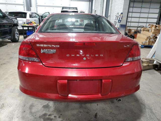 Photo 6 from auction – 2002 CHRYSLER SEBRING LX with VIN 1C3EL46R62N239203