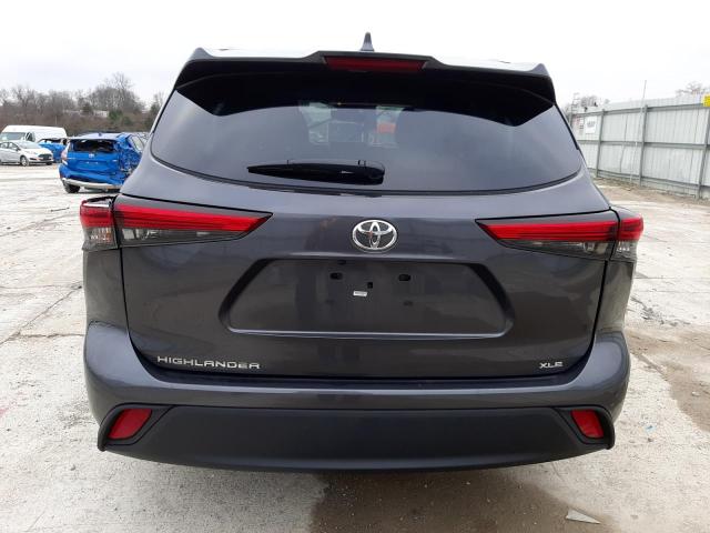 Photo 6 from auction – 2022 TOYOTA HIGHLANDER with VIN 5TDGZRAHXNS113441