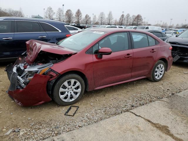 TOYOTA COROLLA LE 2022 with VIN 5YFEPMAE6NP335117 - Photo from auction