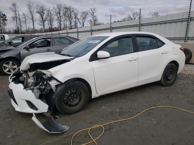 TOYOTA COROLLA L 2015 with VIN 2T1BURHE8FC334776 - Photo from auction