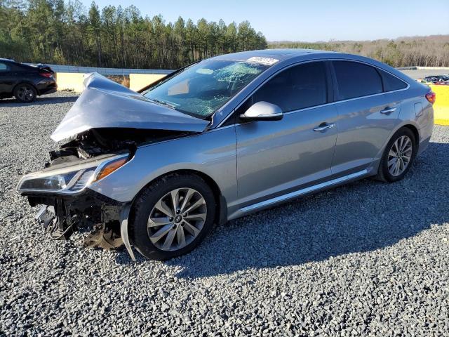 HYUNDAI SONATA SPO 2017 with VIN 5NPE34AF6HH447003 - Photo from auction