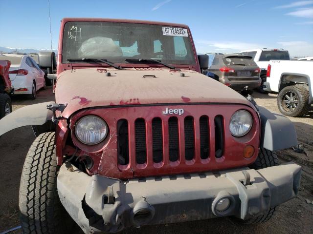 Photo 5 from auction – 2013 JEEP WRANGLER S with VIN 1C4AJWAG7DL513802