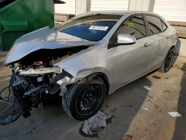 TOYOTA COROLLA L 2018 with VIN 5YFBURHE7JP818575 - Photo from auction