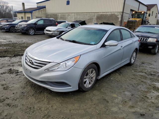 HYUNDAI SONATA GLS 2014 with VIN 5NPEB4AC9EH841597 - Photo from auction