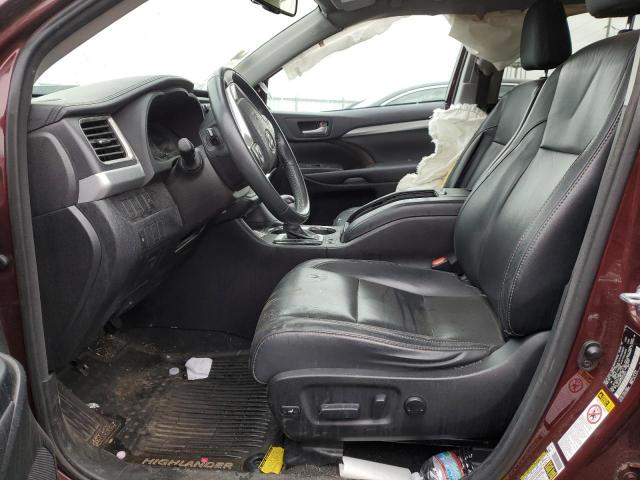 Photo 7 from auction – 2016 TOYOTA HIGHLANDER with VIN 5TDJKRFH7GS229931