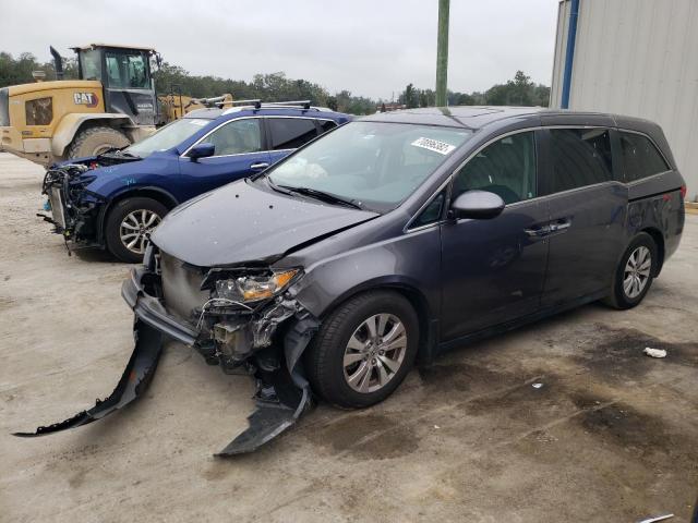 HONDA ODYSSEY EX 2015 with VIN 5FNRL5H65FB014216 - Photo from auction