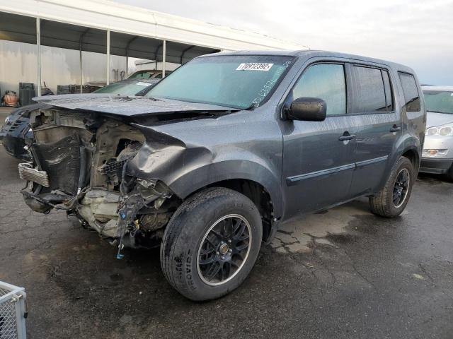 HONDA PILOT LX 2011 with VIN 5FNYF4H22BB036405 - Photo from auction