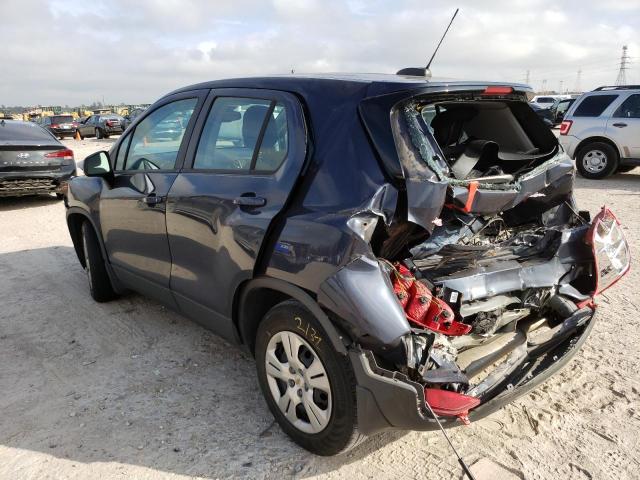 Photo 2 from auction – 2018 CHEVROLET TRAX LS with VIN 3GNCJKSB6JL229234