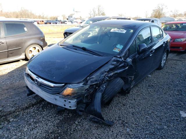 HONDA CIVIC LX 2012 with VIN 19XFB2F53CE313512 - Photo from auction