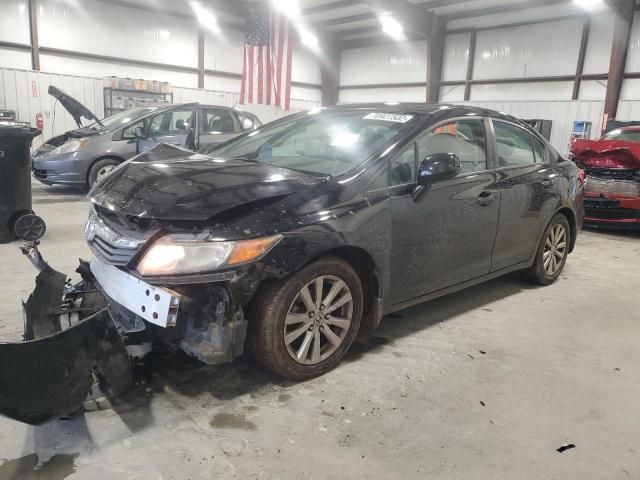 HONDA CIVIC EX 2012 with VIN 19XFB2F82CE101548 - Photo from auction