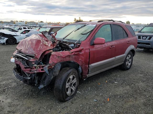 KIA SORENTO EX 2004 with VIN KNDJC733945183224 - Photo from auction