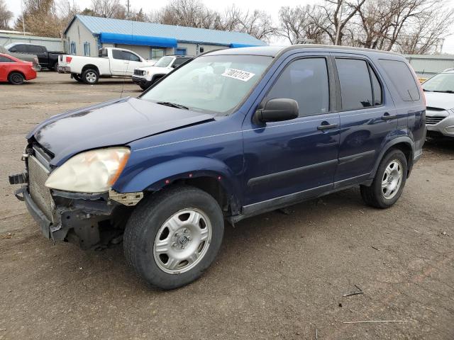 HONDA CR-V LX 2005 with VIN JHLRD685X5C010753 - Photo from auction