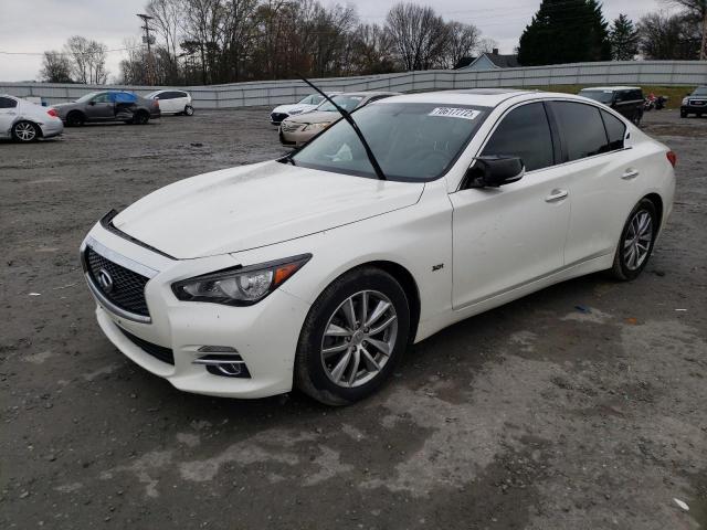 INFINITI Q50 PREMIU 2016 with VIN JN1EV7AP8GM305909 - Photo from auction