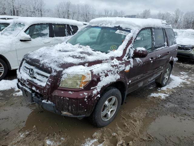 HONDA PILOT 2008 with VIN 5FNYF18748B012920 - Photo from auction