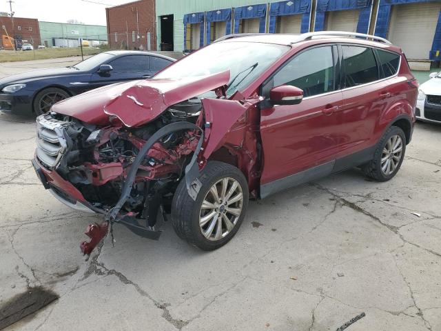 FORD ESCAPE TIT 2017 with VIN 1FMCU0J94HUB00505 - Photo from auction