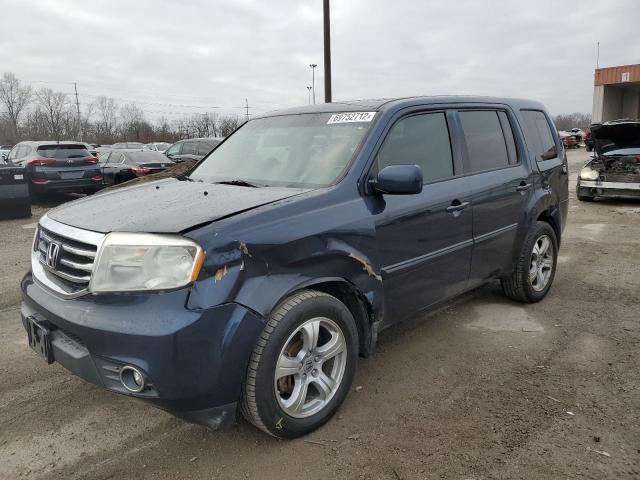 HONDA PILOT EXL 2012 with VIN 5FNYF4H58CB037344 - Photo from auction