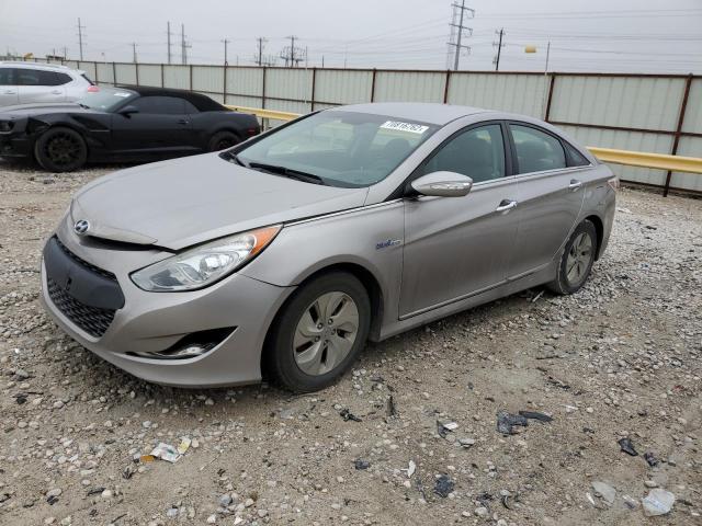 HYUNDAI SONATA HYB 2013 with VIN KMHEC4A4XDA084023 - Photo from auction