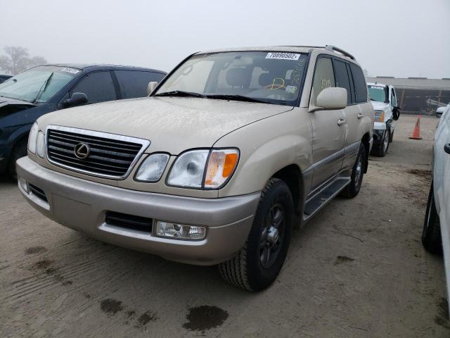 LEXUS LX 470 2002 with VIN JTJHT00W723518572 - Photo from auction