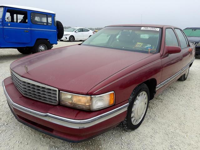 CADILLAC DEVILLE 1996 with VIN 1G6KD52Y7TU303600 - Photo from auction