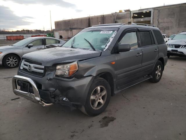 HONDA PILOT EXL 2007 with VIN 5FNYF18797B025581 - Photo from auction