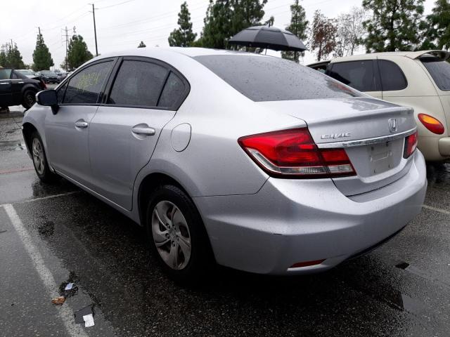 Photo 2 from auction – 2015 HONDA CIVIC LX with VIN 19XFB2F51FE204390