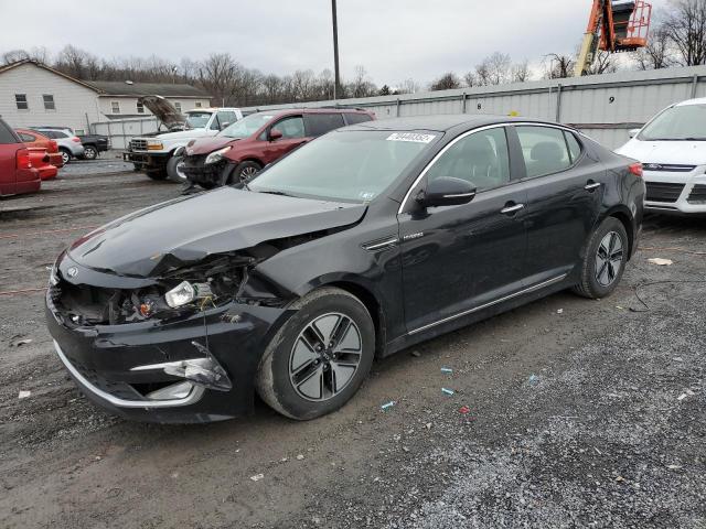 KIA OPTIMA HYB 2013 with VIN KNAGM4AD9D5046122 - Photo from auction