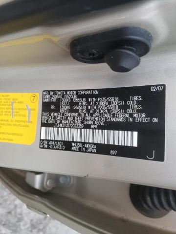 Photo 14 from auction – 2007 LEXUS RX 400H with VIN JTJHW31U272023389