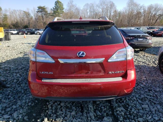 Photo 6 from auction – 2010 LEXUS RX 450 with VIN JTJBC1BA8A2011620