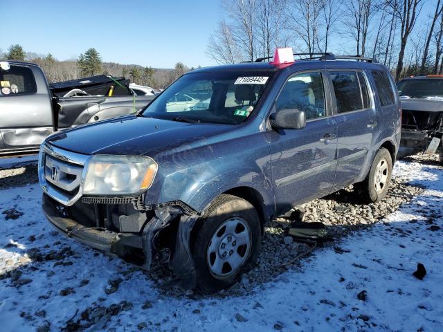 HONDA PILOT LX 2011 with VIN 5FNYF4H2XBB018377 - Photo from auction