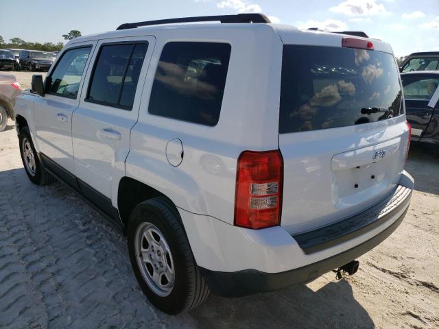 Photo 2 from auction – 2016 JEEP PATRIOT SP with VIN 1C4NJPBB6GD602561