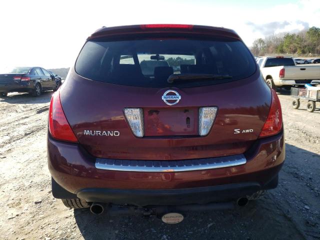 Photo 6 from auction – 2007 NISSAN MURANO with VIN JN8AZ08W27W634084