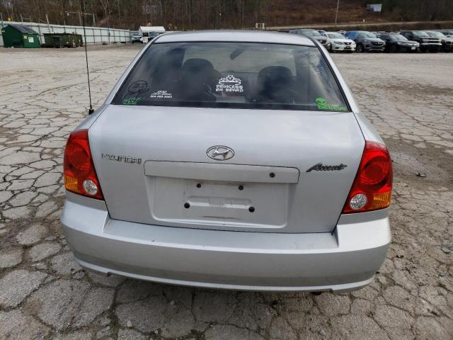 Photo 6 from auction – 2003 HYUNDAI ACCENT GL with VIN KMHCG45C53U486963