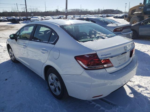 Photo 2 from auction – 2014 HONDA CIVIC LX with VIN 19XFB2F56EE241563