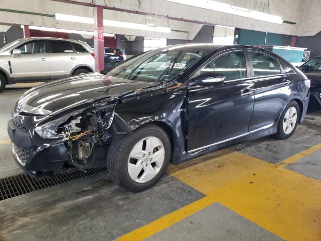 HYUNDAI SONATA HYB 2012 with VIN KMHEC4A43CA022848 - Photo from auction