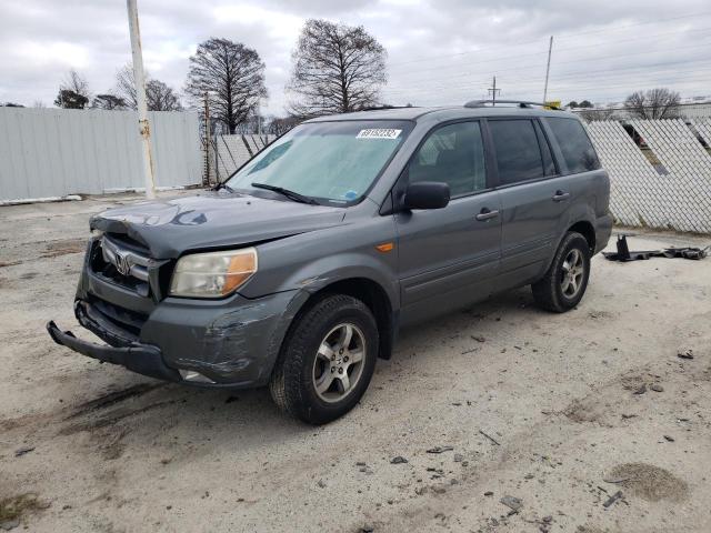HONDA PILOT SE 2008 with VIN 5FNYF18328B006627 - Photo from auction