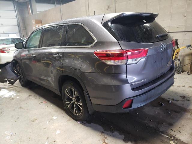 Photo 2 from auction – 2019 TOYOTA HIGHLANDER with VIN 5TDBZRFH7KS959072