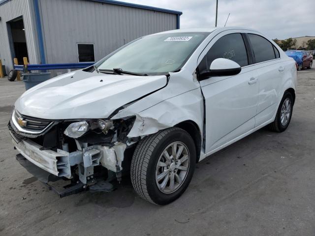 CHEVROLET SONIC LT 2017 with VIN 1G1JD5SH2H4121845 - Photo from auction