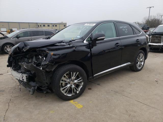 LEXUS RX 450 2013 with VIN JTJZB1BA1D2007270 - Photo from auction