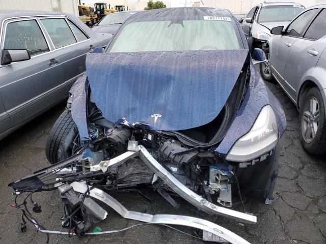Photo 5 from auction – 2018 TESLA MODEL 3 with VIN 5YJ3E1EBXJF100950