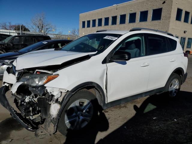 TOYOTA RAV4 LE 2015 with VIN 2T3BFREV7FW283274 - Photo from auction