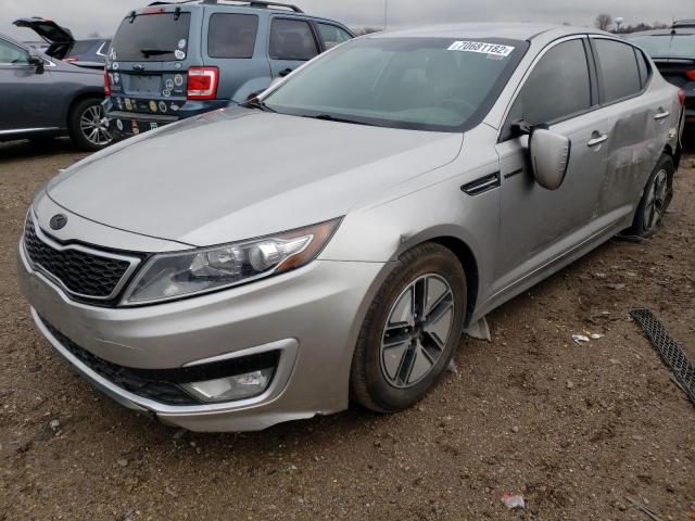 KIA OPTIMA HYB 2013 with VIN KNAGM4AD6D5042626 - Photo from auction