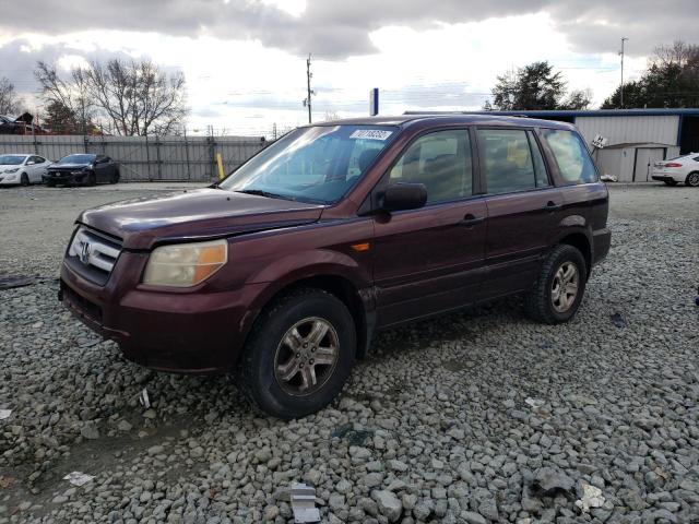 Foto 1 de la subasta – 2007 HONDA PILOT LX con VIN 5FNYF28167B033493