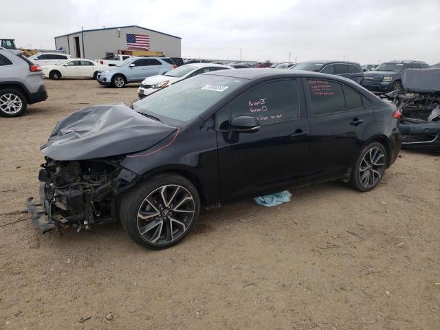 TOYOTA COROLLA SE 2020 with VIN 5YFS4RCE7LP051885 - Photo from auction