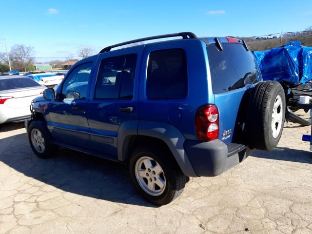 Photo 2 from auction – 2005 JEEP LIBERTY SP with VIN 1J4GL48K65W597141