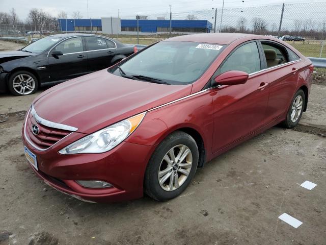 HYUNDAI SONATA GLS 2013 with VIN 5NPEB4AC6DH705247 - Photo from auction